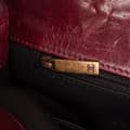 Pikkukuva 6 / 10: Pre-owned Chanel Medium Glazed Calfskin Castle Rock Top Handle Flap Red