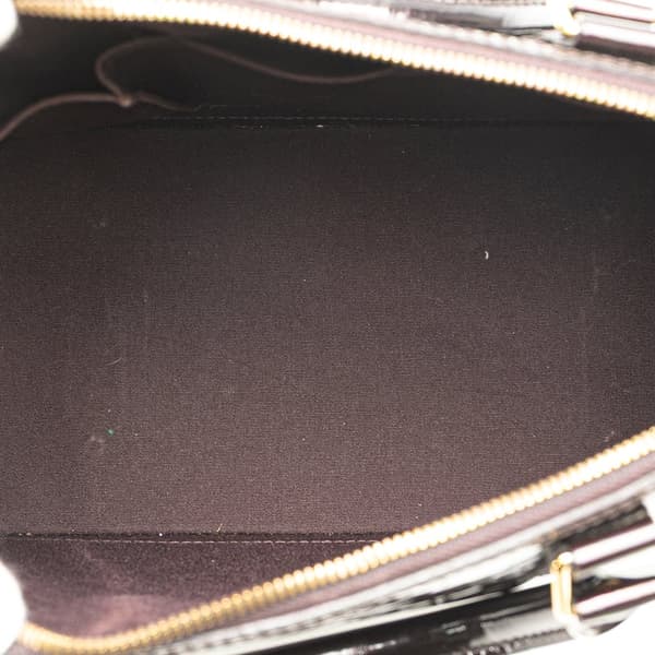 Pre-owned Louis Vuitton Monogram Vernis Alma PM Purple