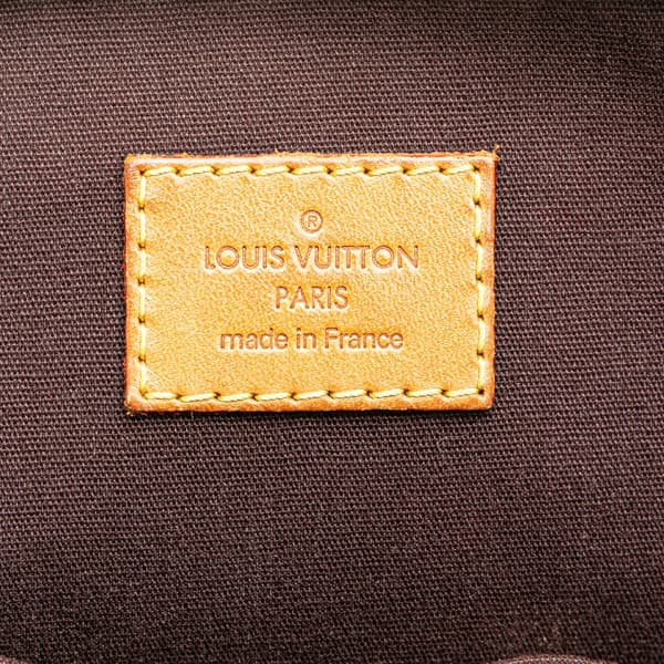 Pre-owned Louis Vuitton Monogram Vernis Alma PM Purple