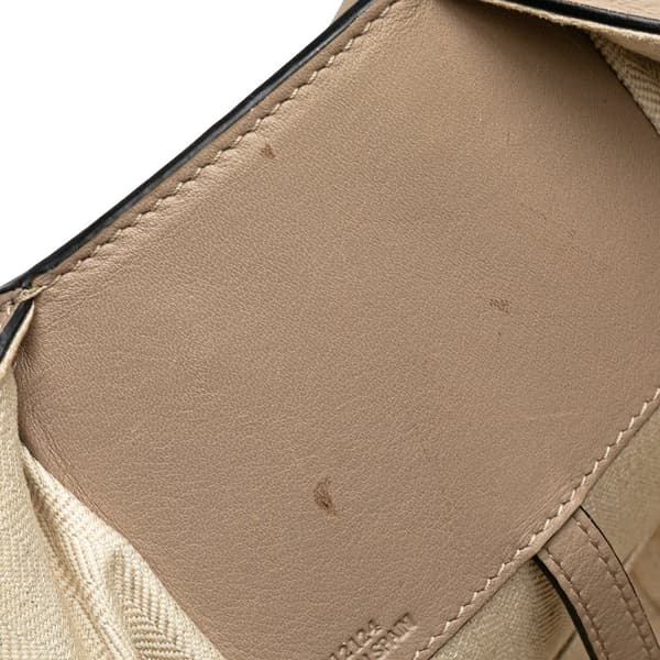Pre-owned LOEWE Small Leather Hammock Bag Brown