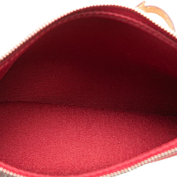 Pre-owned Hermès Toile Herbag Zip 31 Red