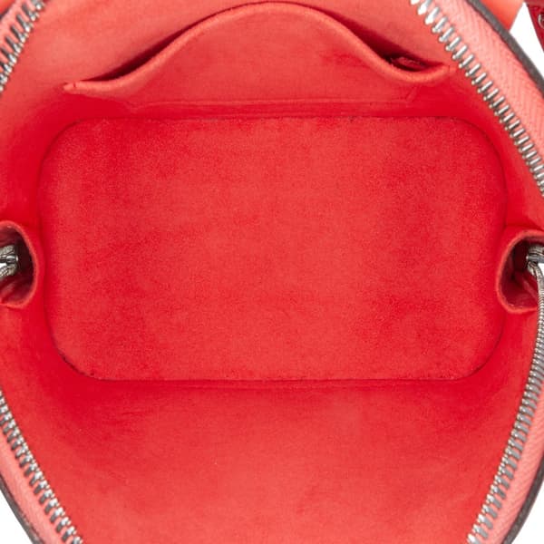 Pre-owned Louis Vuitton Epi Alma BB Orange