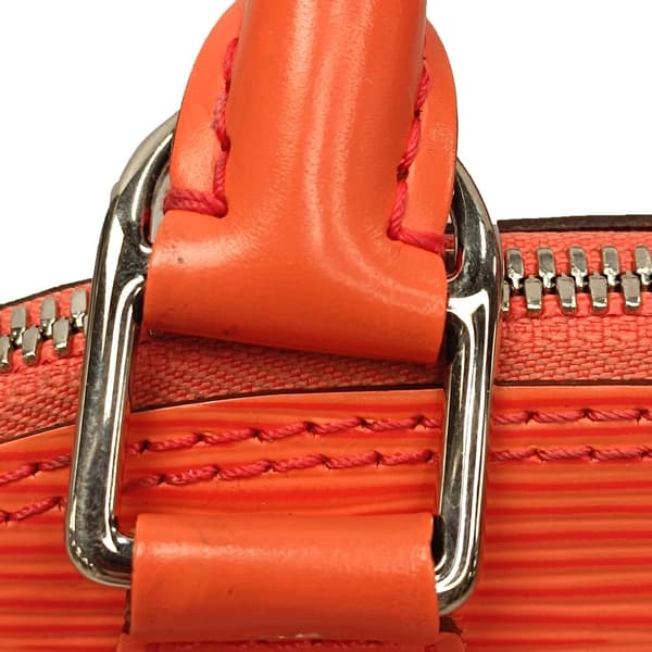 Pre-owned Louis Vuitton Epi Alma BB Orange