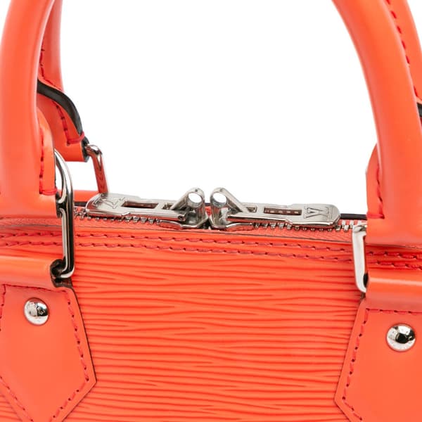 Pre-owned Louis Vuitton Epi Alma BB Orange