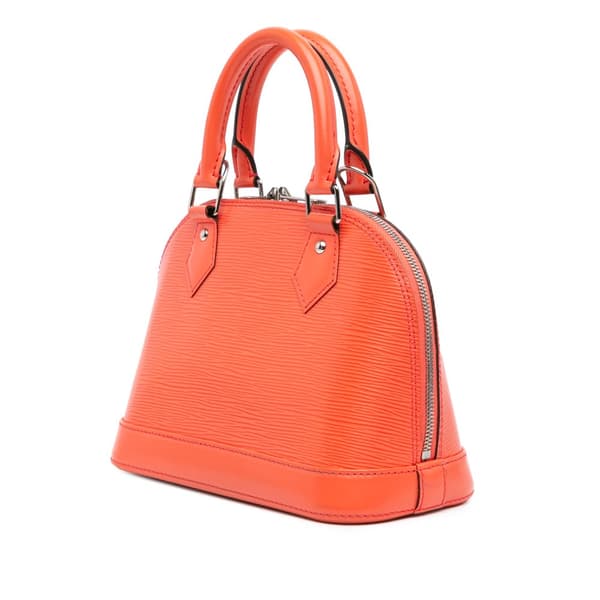 Pre-owned Louis Vuitton Epi Alma BB Orange