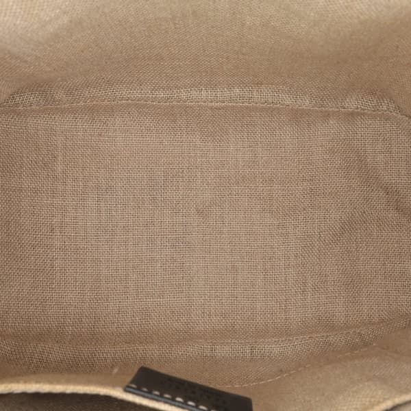Pre-owned Gucci Mini Microguccissima Dome Satchel Black