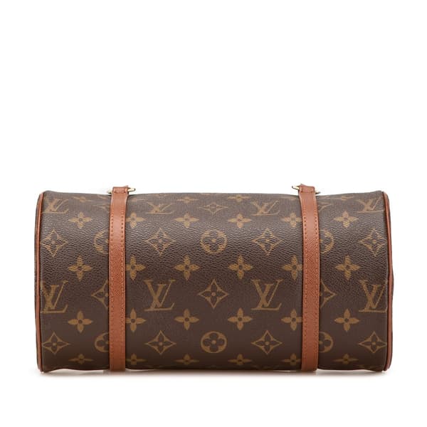 Pre-owned Louis Vuitton Monogram Papillon 26 Brown