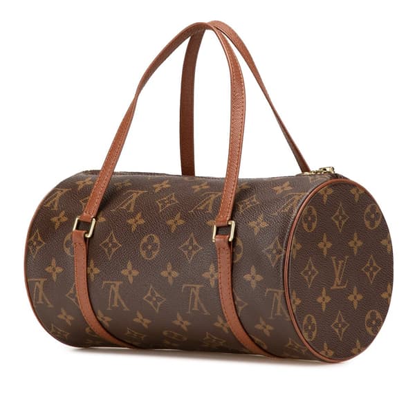 Pre-owned Louis Vuitton Monogram Papillon 26 Brown