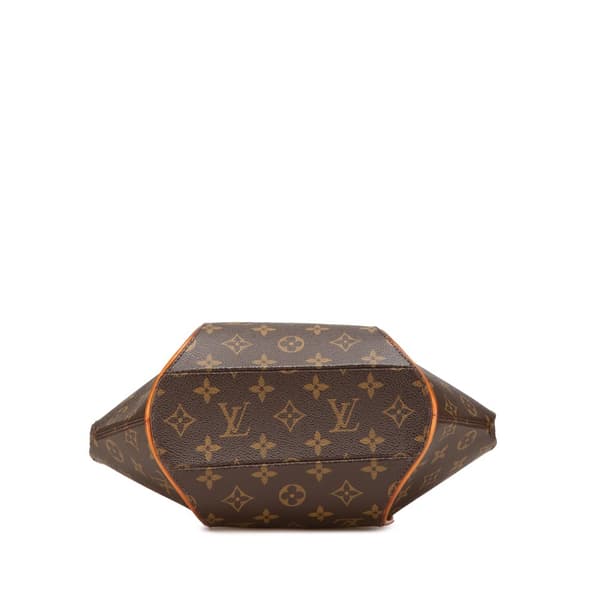Pre-owned Louis Vuitton Monogram Ellipse PM Brown