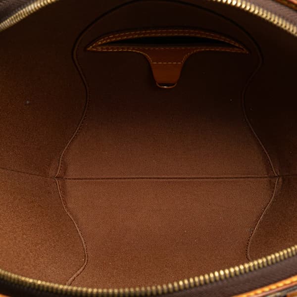 Pre-owned Louis Vuitton Monogram Ellipse PM Brown