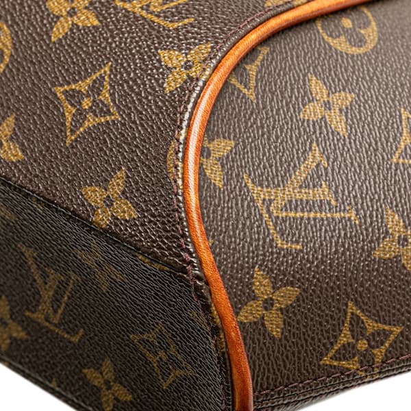 Pre-owned Louis Vuitton Monogram Ellipse PM Brown