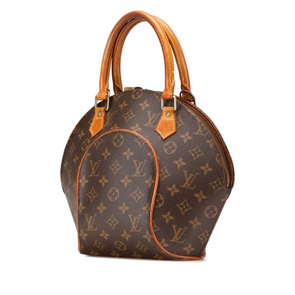 Pre-owned Louis Vuitton Monogram Ellipse PM Brown