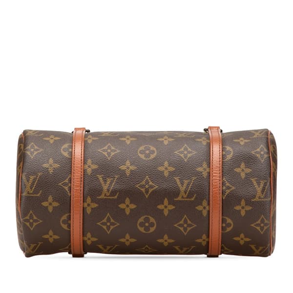 Pre-owned Louis Vuitton Monogram Papillon 26 Brown