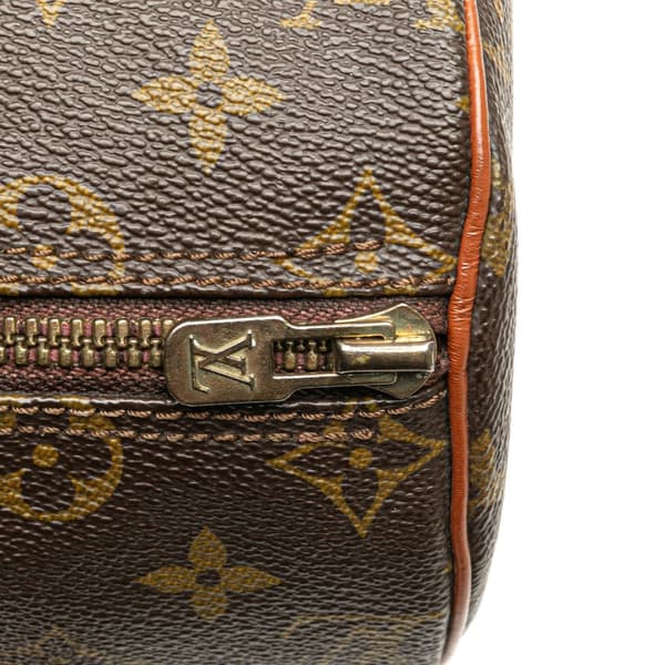 Pre-owned Louis Vuitton Monogram Papillon 26 Brown