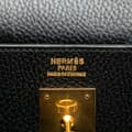 Pikkukuva 5 / 10: Pre-owned Hermès Ardennes Kelly Sellier 35 Black