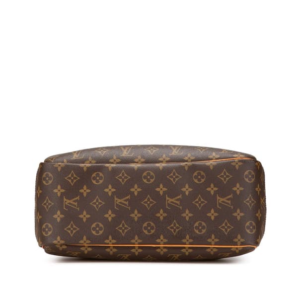 Pre-owned Louis Vuitton Monogram Deauville Brown