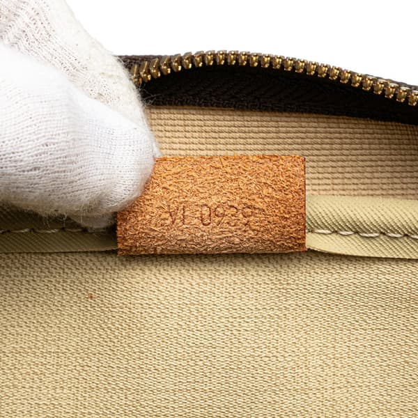 Pre-owned Louis Vuitton Monogram Deauville Brown