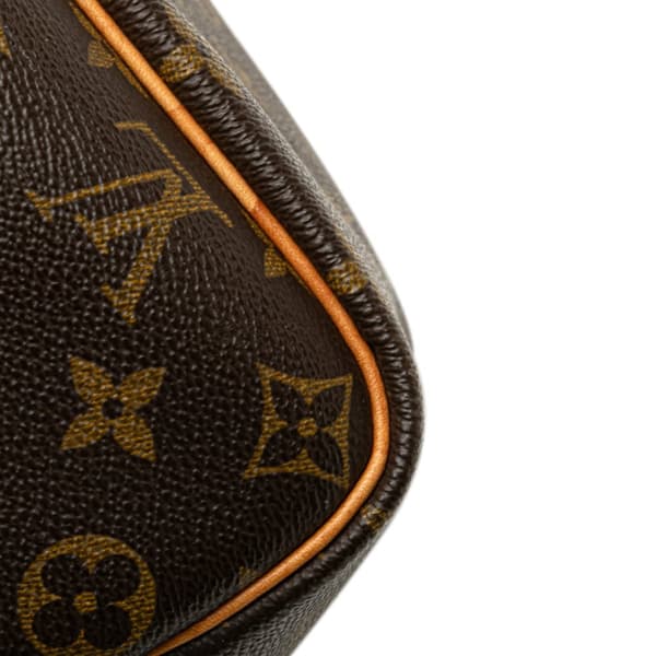 Pre-owned Louis Vuitton Monogram Deauville Brown