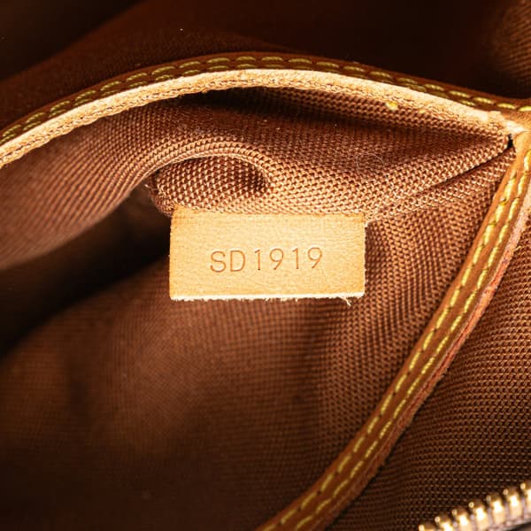 Pre-owned Louis Vuitton Monogram Alma PM Brown