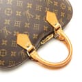 Miniatyrbilde 10 av 10: Pre-owned Louis Vuitton Monogram Alma PM Brown
