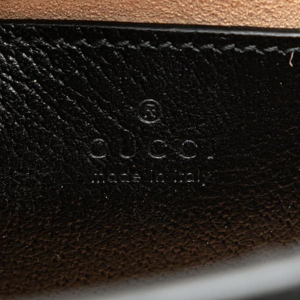 Pre-owned Gucci Small Calfskin Bamboo Diana Satchel Black