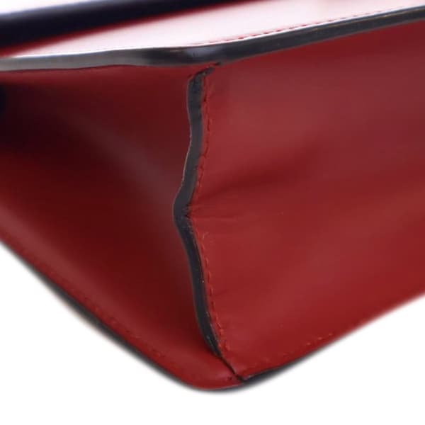 Pre-owned Gucci Small Leather Sylvie Satchel Red