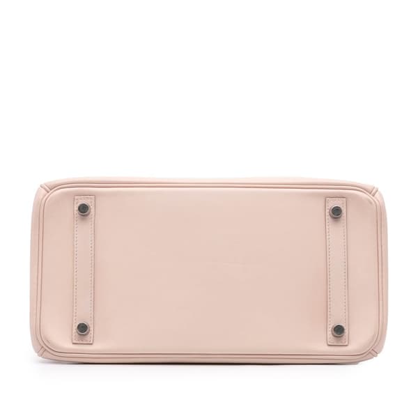 Pre-owned Hermès Swift Birkin Retourne 30 Pink