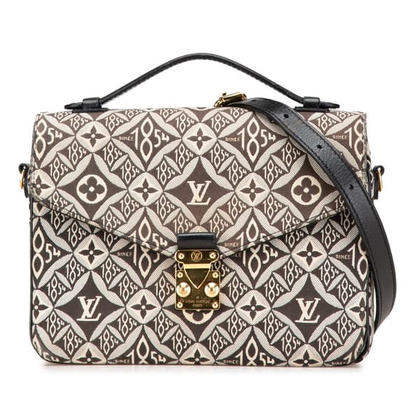 Pre-owned Louis Vuitton Since 1854 Pochette Metis Black