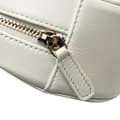 Miniatyrbilde 7 av 10: Pre-owned Chanel Lambskin 19 Round Clutch with Chain White