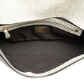 Miniatyrbild 4 av 10: Pre-owned Fendi Zucca Graphic Print Coated Canvas Bikini Girls Baguette Satchel White
