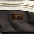 Miniatyrbild 5 av 10: Pre-owned Fendi Zucca Graphic Print Coated Canvas Bikini Girls Baguette Satchel White