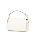 Miniatyrbild 2 av 10: Pre-owned Fendi Zucca Graphic Print Coated Canvas Bikini Girls Baguette Satchel White