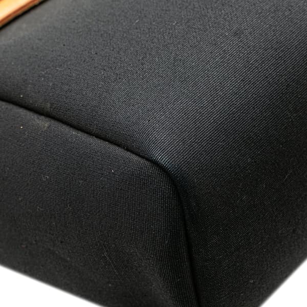 Pre-owned Hermès Toile Herbag PM Black