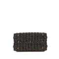 Miniatyrbillede 3 af 10: Pre-owned Ferragamo Wicker Gancini Iconic Top Handle Bag Black