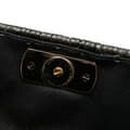 Miniatyrbillede 6 af 10: Pre-owned Ferragamo Wicker Gancini Iconic Top Handle Bag Black