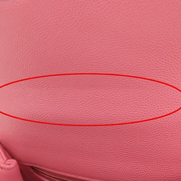 Pre-owned Chanel Extra Mini Caviar and Lizard Embossed Coco Top Handle Bag Pink
