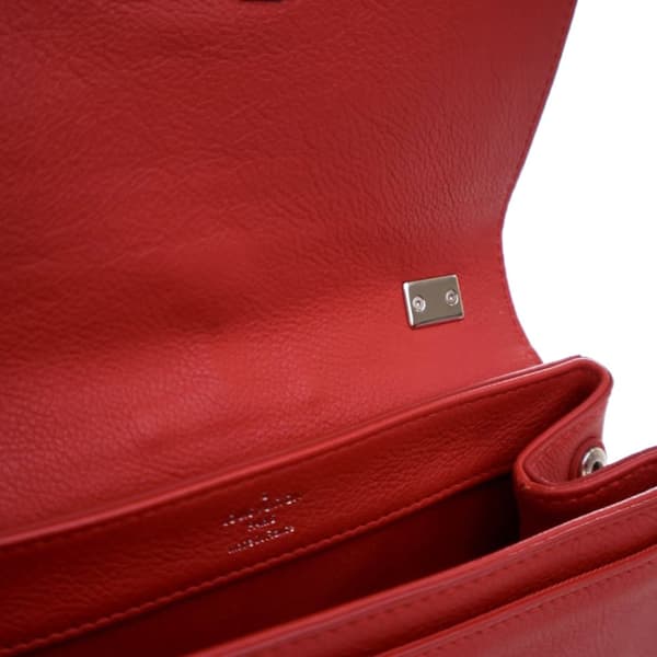 Pre-owned Louis Vuitton Leather Lockme II BB Red