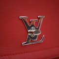 Miniatyrbilde 10 av 10: Pre-owned Louis Vuitton Leather Lockme II BB Red