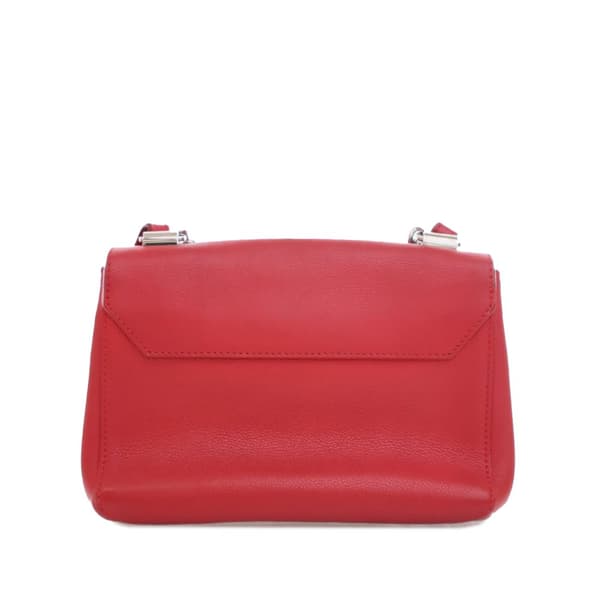 Pre-owned Louis Vuitton Leather Lockme II BB Red