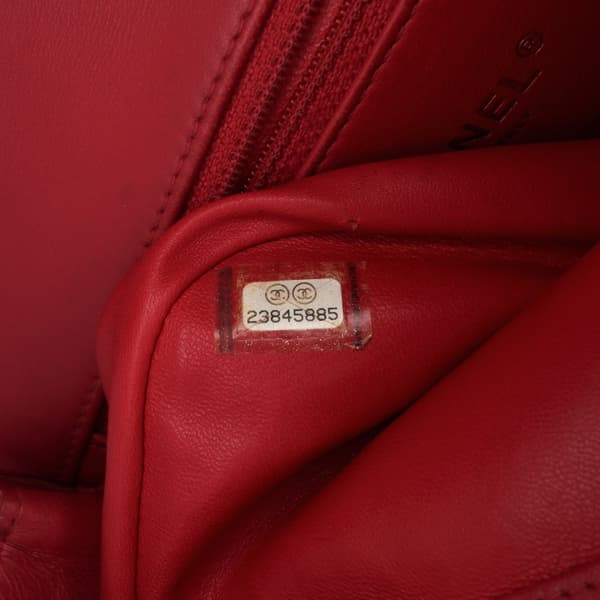 Pre-owned Chanel Mini Quilted Lambskin Carry Chic Flap Pink
