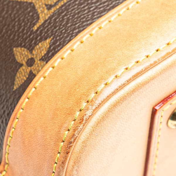 Pre-owned Louis Vuitton Monogram Alma BB Brown