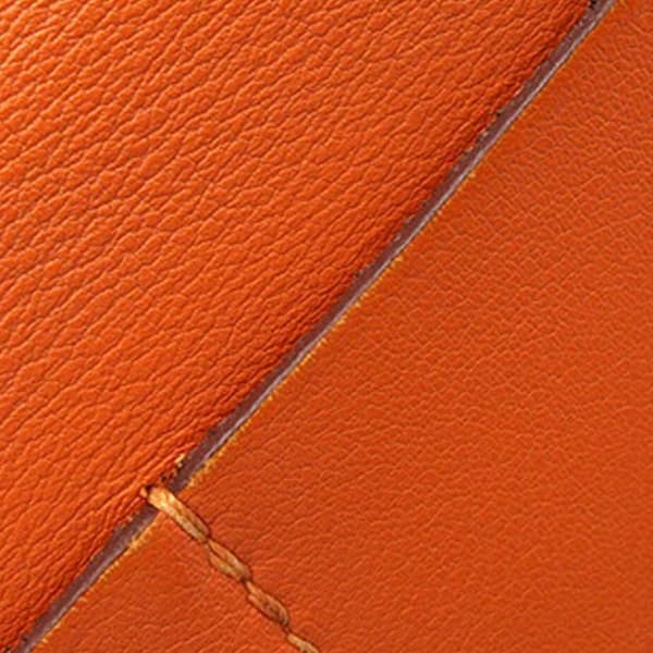 Pre-owned Hermès Mini Swift Halzan 22 Orange