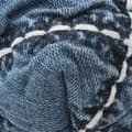 Miniatyrbild 6 av 8: Pre-owned Chanel Mini Denim Stitched 22 Handbag Blue