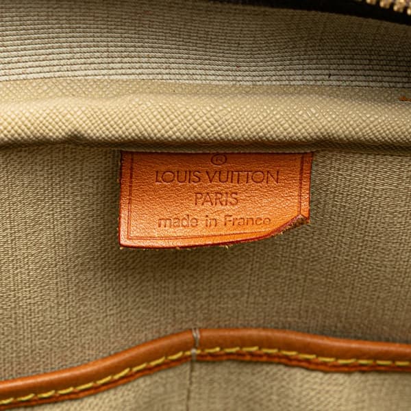 Pre-owned Louis Vuitton Monogram Deauville Brown