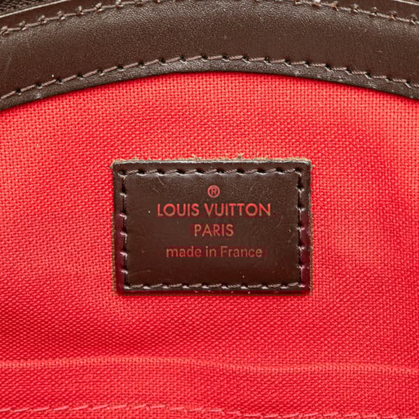 Pre-owned Louis Vuitton Damier Ebene Verona PM Brown