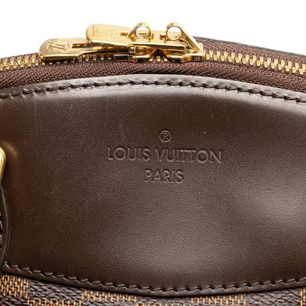 Pre-owned Louis Vuitton Damier Ebene Verona PM Brown