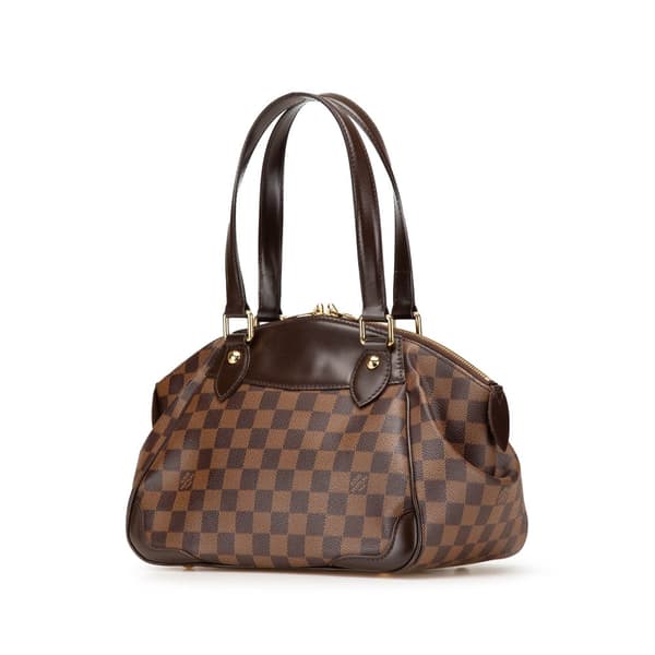 Pre-owned Louis Vuitton Damier Ebene Verona PM Brown