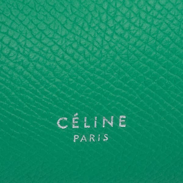 Pre-owned Celine Micro Grained Calfskin Belt Bag Green