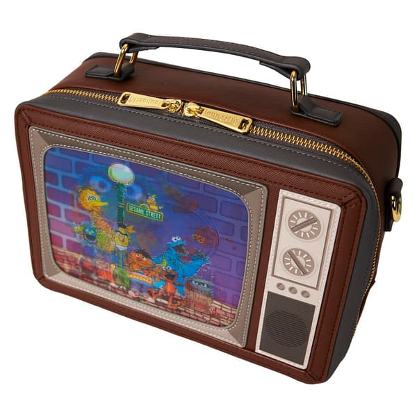 Loungefly Sesame Street Retro TV Lenticular shoulder bag