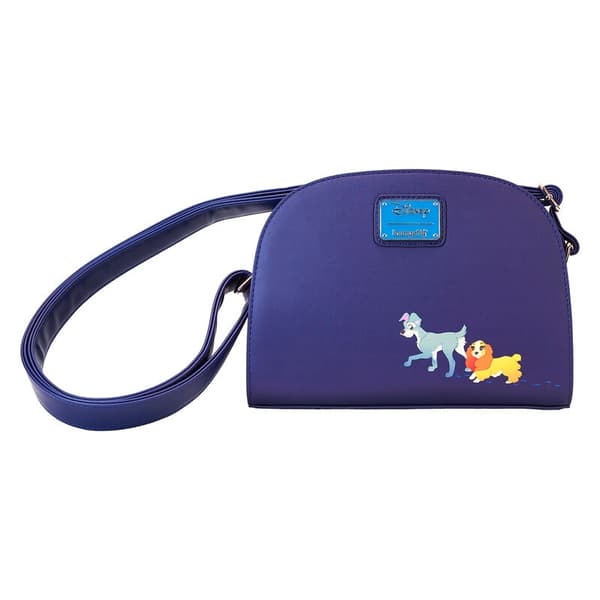 Loungefly Disney The Lady and the Tramp 70th Anniversary shoulder bag